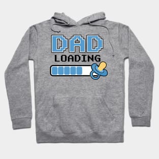 Cute Dad To Be Loading New Father Newborn Baby Hoodie